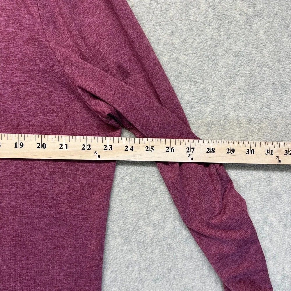 Holderness & Bourne Mens Hideaway Hoodie Pullover Maroon Heather Performance L - Picture 8 of 10